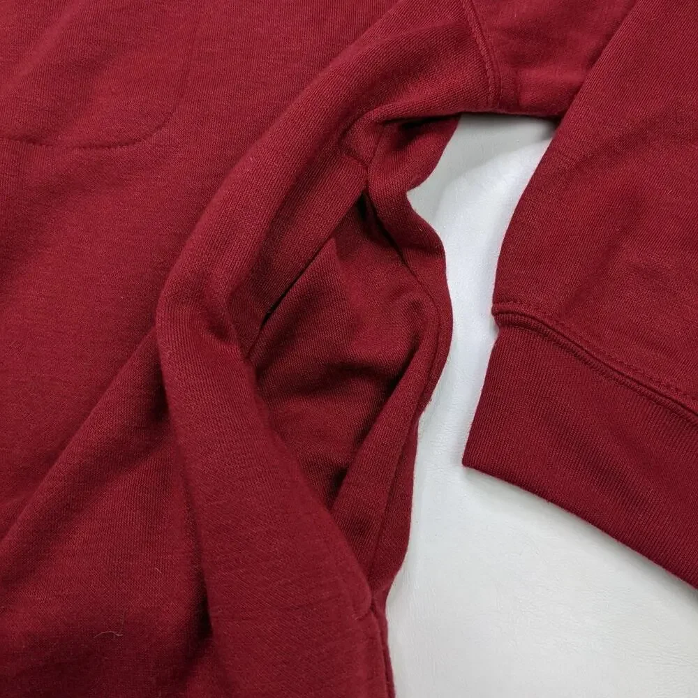 Vintage Burgundy Essential Oversized Sweatshirt Size XL - Picture 4 of 4